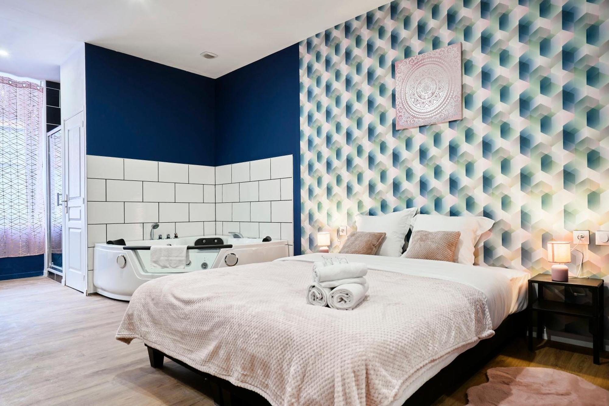 Appartement Ng Prestige - Lille L Roubaix Trichon - Balneo - Babyfoot Extérieur photo